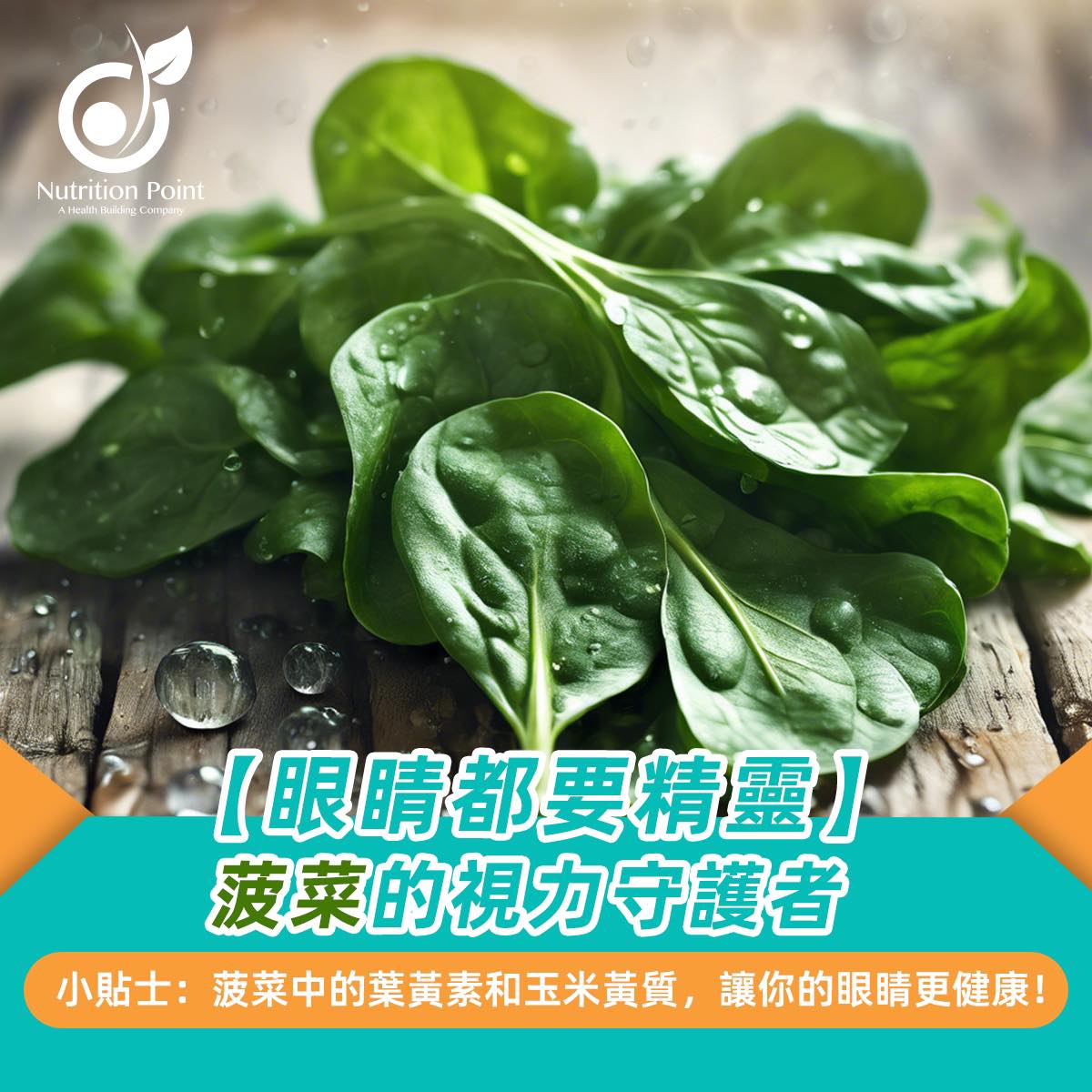 【藍光傷害無處不在】 🥬 菠菜係眼睛嘅保護傘 🌟