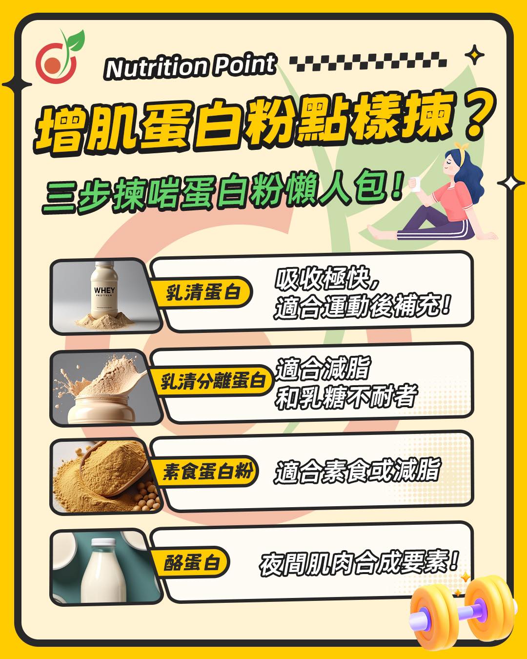 【懶人攻略】揀蛋白粉3步曲：大隻/瘦身/素食一文搞掂！