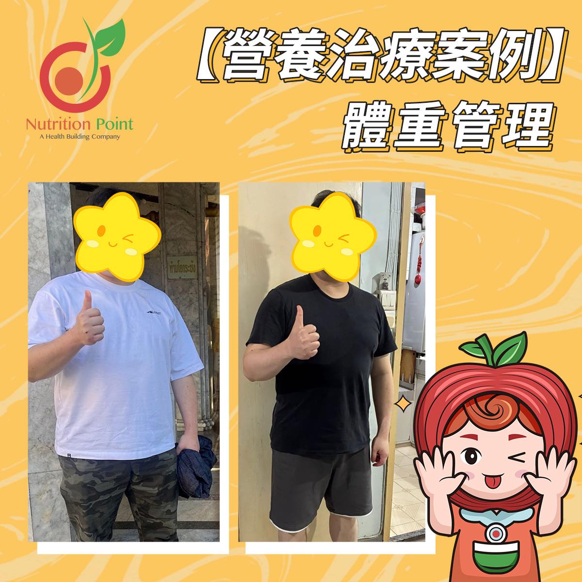 【營養治療案例】體重管理
