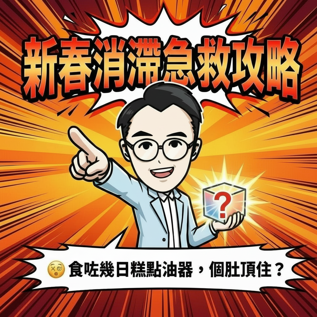 「新春消滯急救攻略」 「新春消滯急救攻略」