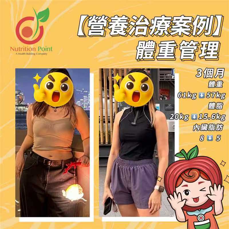 【體重管理案例】唔戒飯、唔捱餓，3 個月體脂減咗 4.7kg！ e